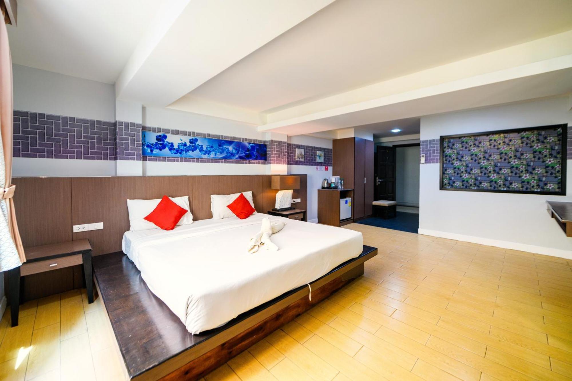 Scandia Beach Hotel Джомтьен Номер фото