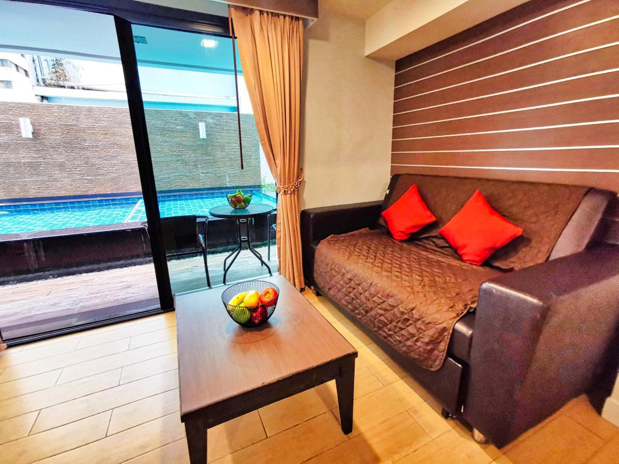 Scandia Beach Hotel Джомтьен Номер фото